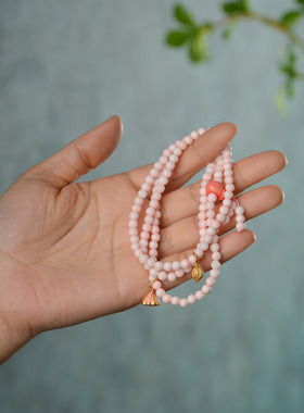 原创小众嘉莲女王手链项链两用