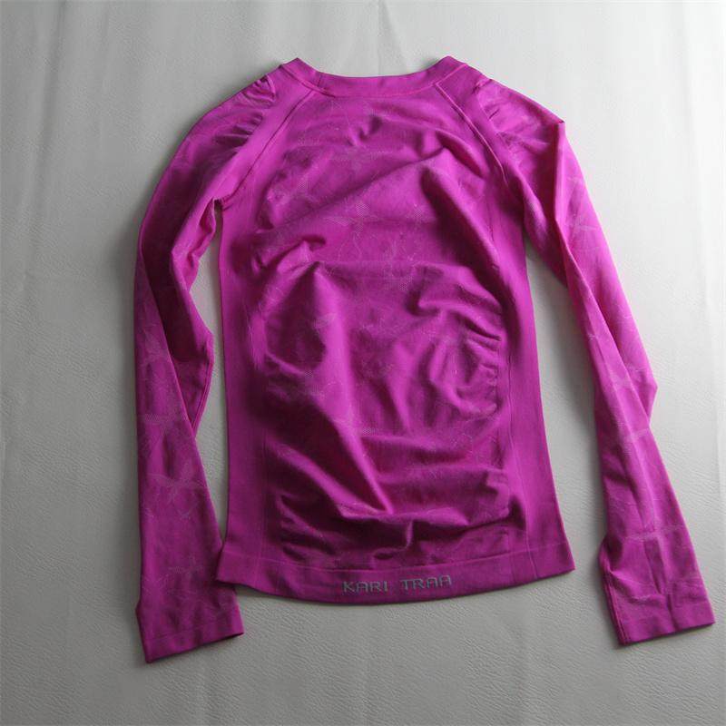 出口专业速干运动长袖女紧身透气跑步弹力瑜伽健身服跑步T恤,淘宝优惠券,粉丝福利购,淘宝优惠卷