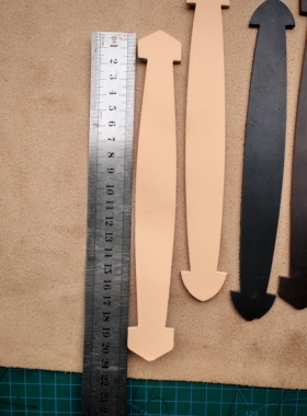 包包提手配件皮料真皮衣柜拉手高端礼品提手辅料头层牛皮手工DIY
