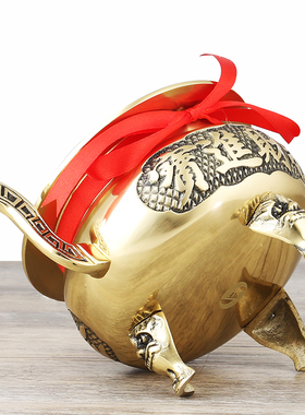 黄铜小号供奉祖先香炉现代简约