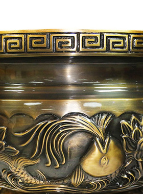 室内居家仿古风铜鼎供佛寺庙摆件