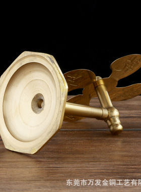 黄铜风车摆件乾坤时来拜神庙会