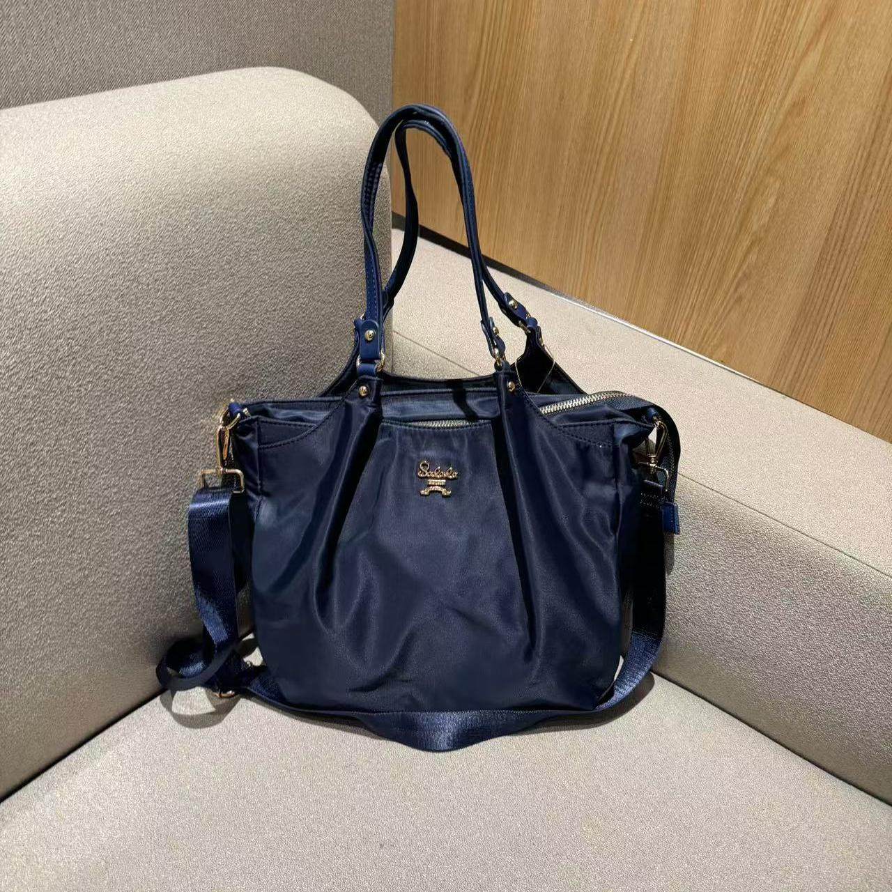 2025新款高质感多隔层通勤托特包轻便尼龙布百搭外贸单肩斜挎包女,淘宝优惠券,粉丝福利购,淘宝优惠卷