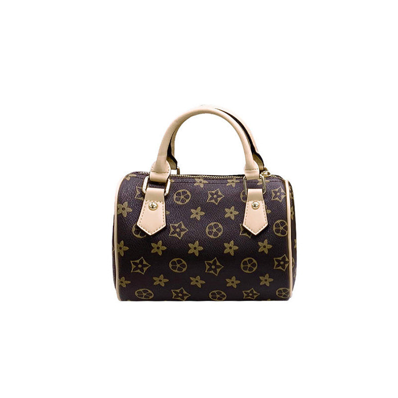 clous krause2020新款老花波士顿包 麦包包箱包女士包袋