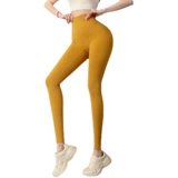 Комбинезон для спортзала, штаны, спортивный костюм, быстросохнущее зимнее белье для коррекции формы бедер для йоги, высокая талия, в обтяжку