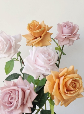 复古玫瑰手感保湿高级婚礼插花
