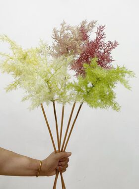 仿真品质黄栌 烟树 雾中情人 梦幻朦胧 絮状花材 花艺设计 道具
