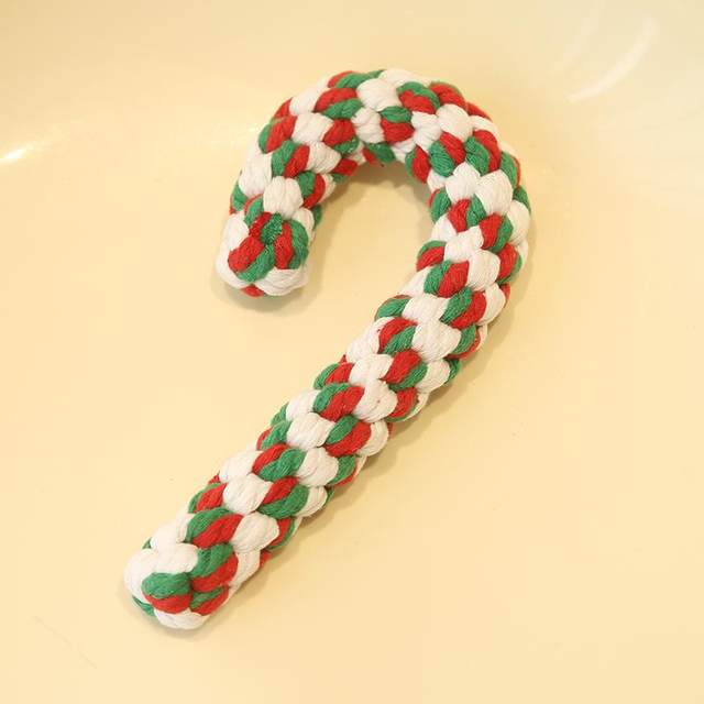 Pet Christmas Gift Teething Knot Toy