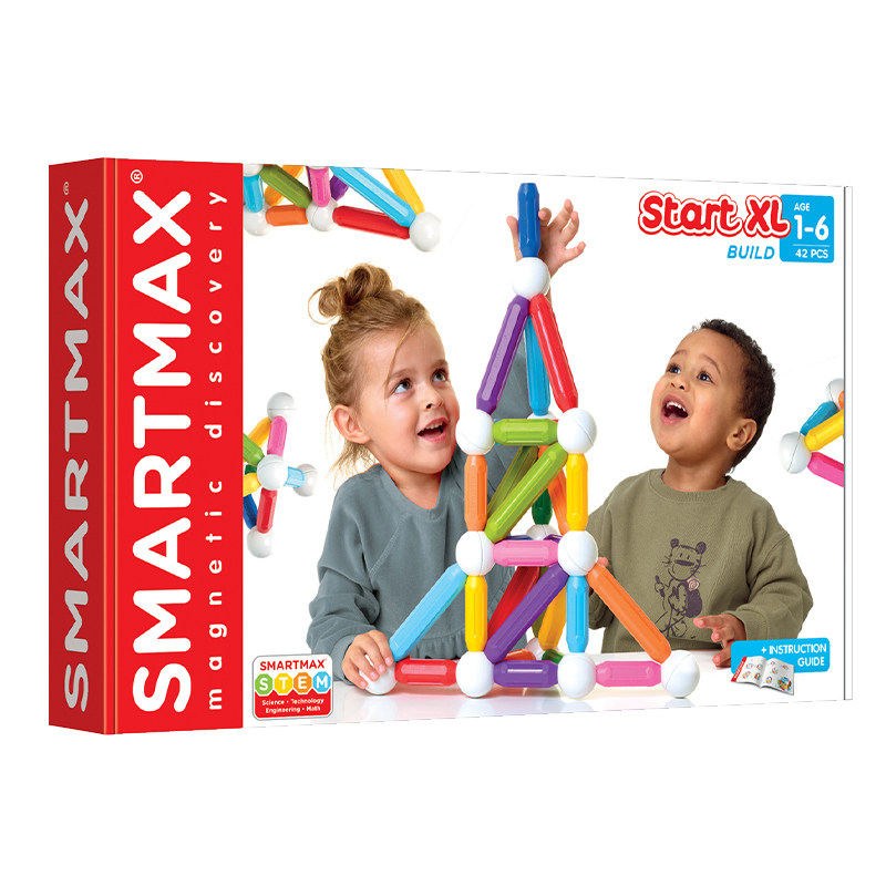 smartmax百变彩虹磁力棒儿童积木益智磁吸铁石玩具1-5岁磁性拼搭,淘宝优惠券,粉丝福利购,淘宝优惠卷
