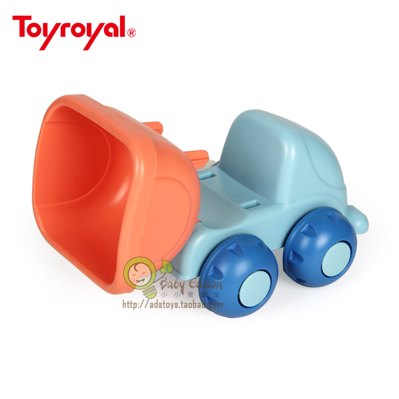 Toyroyal皇室玩具沙滩玩沙工具宝宝洗澡儿童铲子水桶挖沙套装