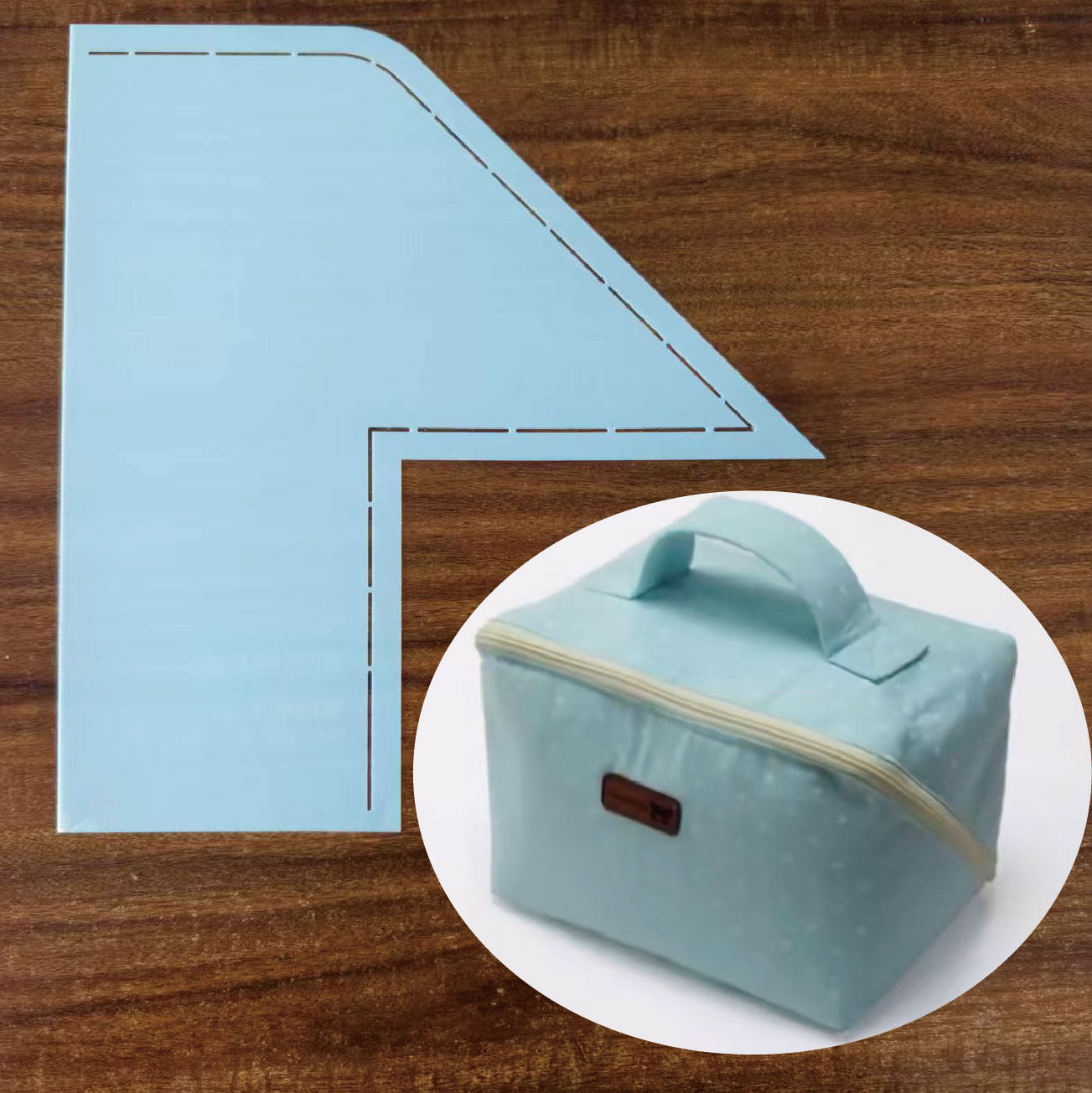 手工DIY描图工具拼布软模板 大容量笔袋 化妆包模板,淘宝优惠券,粉丝福利购,淘宝优惠卷