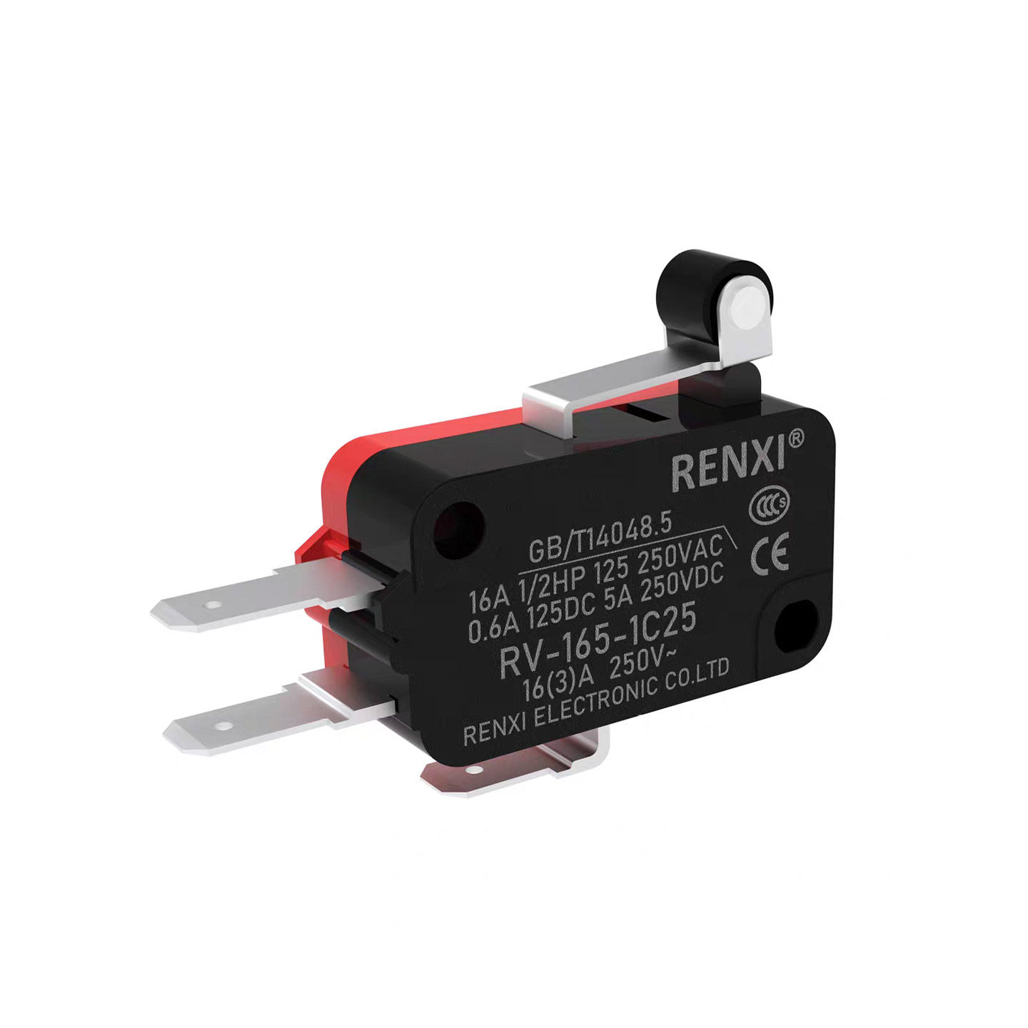 RENXI微动开关RV-165-1C25 162 163 164 166 1B5 RVAL2 16-1B5,淘宝优惠券,粉丝福利购,淘宝优惠卷
