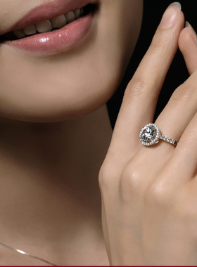 1件包邮高品质婚戒女锆石韩国