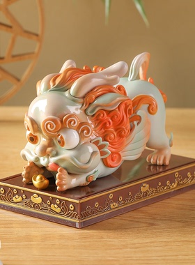 开天工作室可爱风貔貅摆件