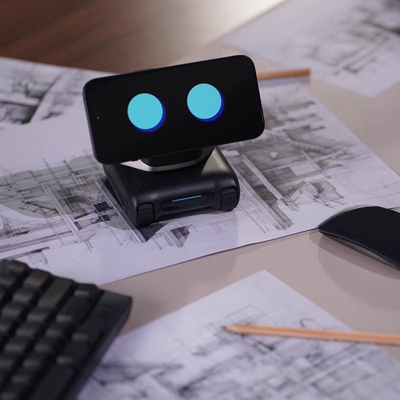 LOOI Robot智能宠物AI机器人桌面电子摆件玩具陪伴互动手机无线充 - 图1