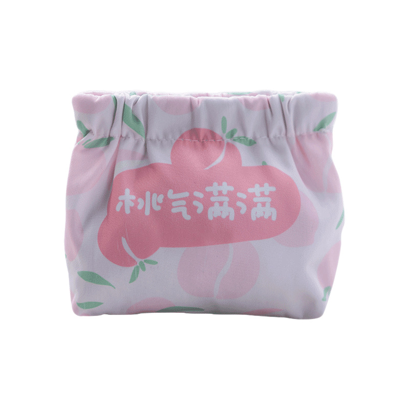 新款卡通数据线收纳包耳机随身袋自动闭合PU防水口红袋迷你弹片包 - 图3