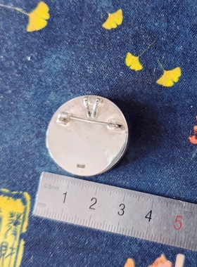 手工925银明代古瓷首饰寓意美好