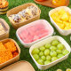 Spring outing picnic box disposable outdoor cutting fruit ກ່ອງບັນຈຸພັນ