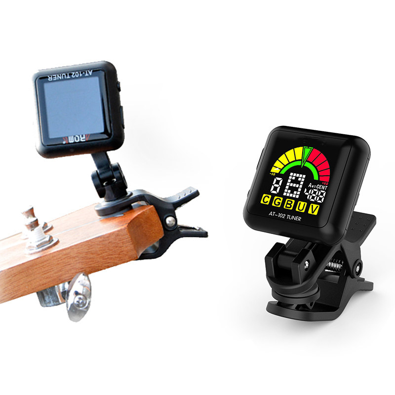 阿诺玛调音器可充电民谣电子校音表 艾顿乐器调音器