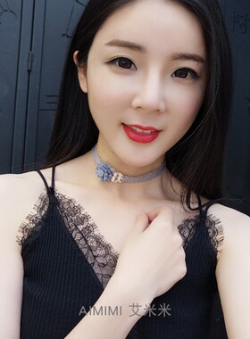 项链花朵轻奢简约流行时尚蹦迪