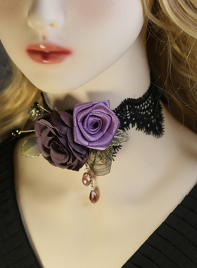 艾米米流苏蕾丝女复古宫廷