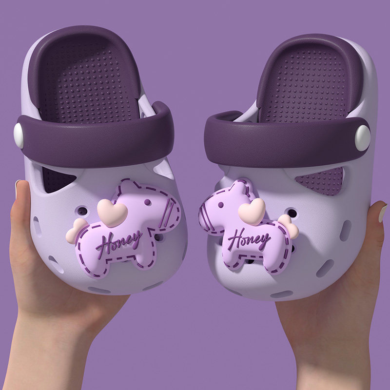 新款儿童拖鞋女童男童外穿夏季防滑防撞包头宝宝凉拖鞋卡通洞洞鞋,淘宝优惠券,粉丝福利购,淘宝优惠卷