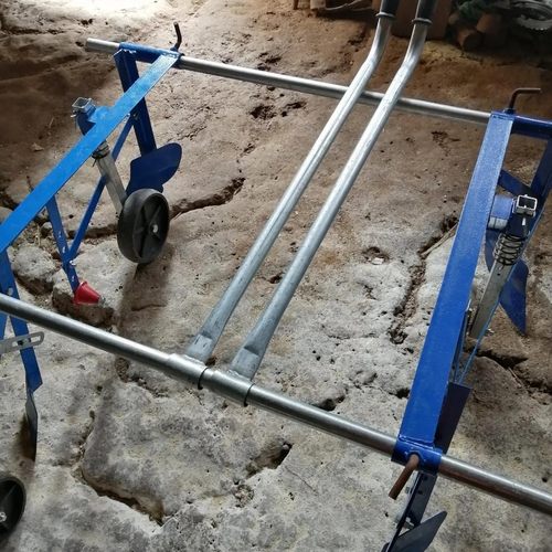 人力覆膜机地膜机可调节小型配件大全人工手拉人工覆膜机新款 - 图2