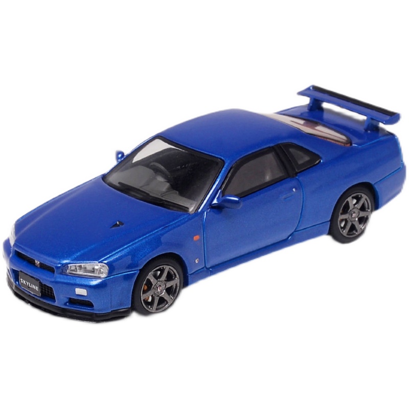 瑕疵品Stance Hunter1:64日产天际线GTR R34 jdm仿真合金汽车模型 - 图3