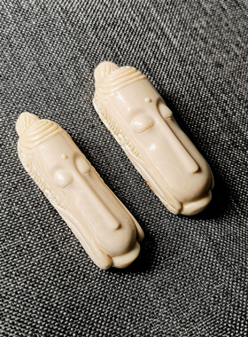 猛犸牙观世音长脸吊坠禅意