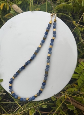 手作原创定制高级轻奢百搭串珠 东陵玉项链