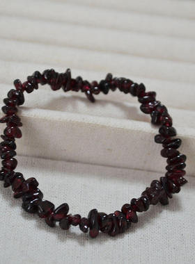 复古日韩小众简约复古红色手链