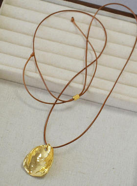 miyasophia合金新款春夏黑项链