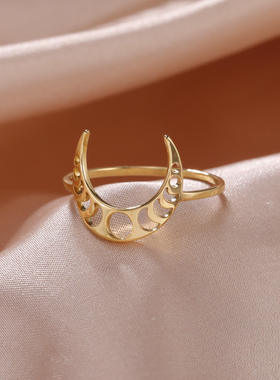 电商欧美爆款饰品切割不锈钢钢色