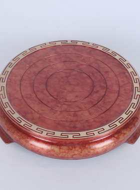 热销木底座大中小3可用型号葫芦花瓶个2色可选通用底座大气高端