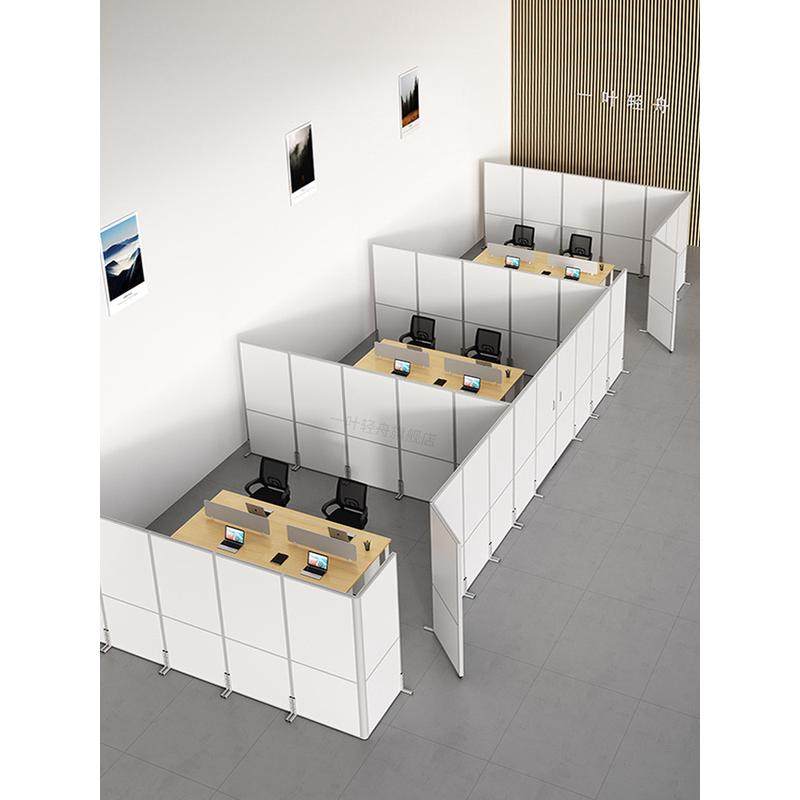 J&可移动高工厂车间挡板约带轮隔断板墙隔断办公室隔断屏风,淘宝优惠券,粉丝福利购,淘宝优惠卷