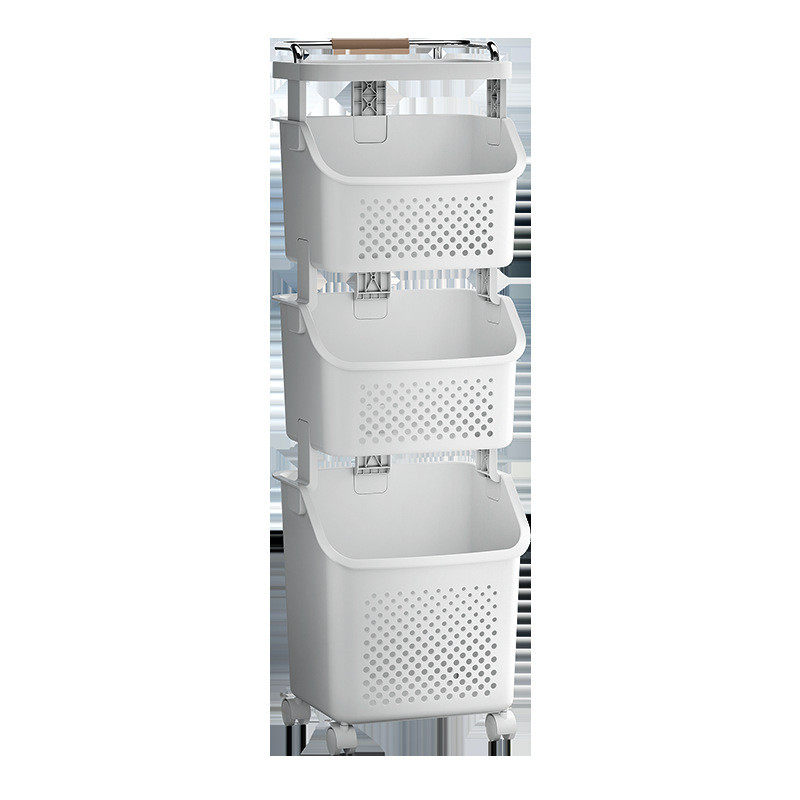 用多功能脏衣篮卧室脏收纳筐多层浴室置物架滑轮推车置物架,淘宝优惠券,粉丝福利购,淘宝优惠卷