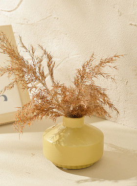 插花花瓶陶瓷花瓶摆件创意家居客厅简约小口径北欧ins文艺小清新