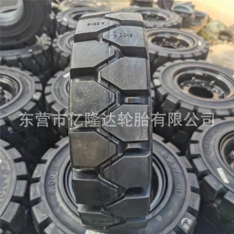 【亿隆达】平板车叉车手推车配套4.00-8/5.00-8/6.00-9实心胎,淘宝优惠券,粉丝福利购,淘宝优惠卷