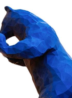 定制不锈钢雕塑小品美陈摆件户外铜雕塑彩绘定制广场雕塑雕塑