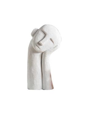 现代客厅沉思男孩摆件样板房北欧托腮男孩人物雕塑饰品软装工艺品