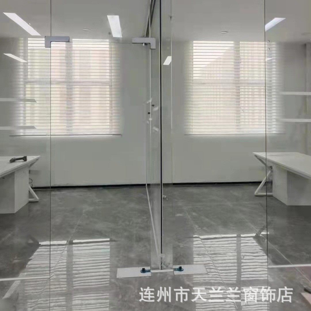 香格里拉遮光柔纱帘百叶窗帘免打孔浴室办公室卧室成品双层卷帘,淘宝优惠券,粉丝福利购,淘宝优惠卷