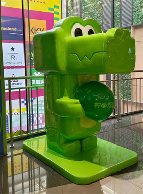 热销玻璃钢大型雕塑广场主题商城美陈艺术玻璃钢雕塑创意大摆件