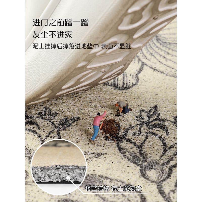 入户门地垫进门大门口丝圈脚垫门外美式玄关门垫防滑耐脏地毯,淘宝优惠券,粉丝福利购,淘宝优惠卷