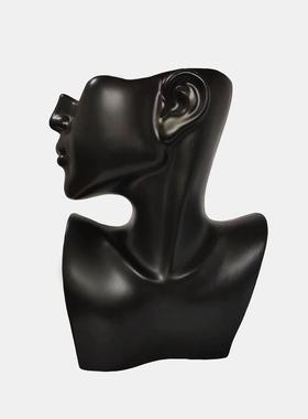 北欧风创意个性人脸陶瓷花盆现代简约陶瓷半身花器家居装饰品摆件