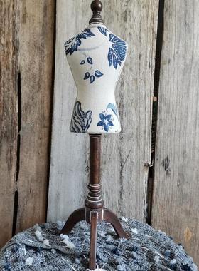 美式乡村复古旧家居装饰摆件做模特架首饰架橱窗装饰陈列新品