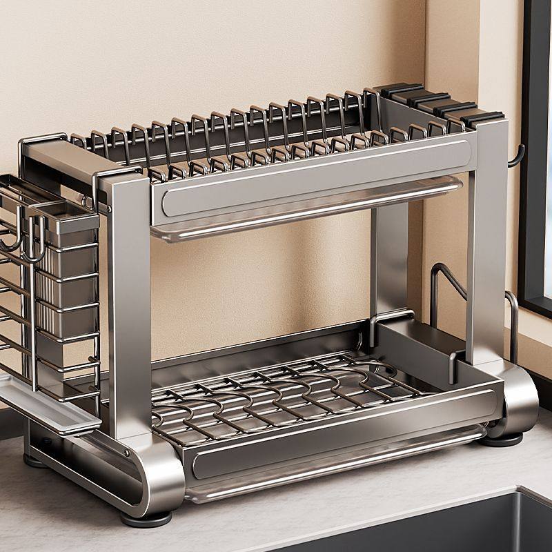 304不锈钢厨房置物架多功能碗盘碗碟收纳架碗筷碗柜碗架沥水架无,淘宝优惠券,粉丝福利购,淘宝优惠卷