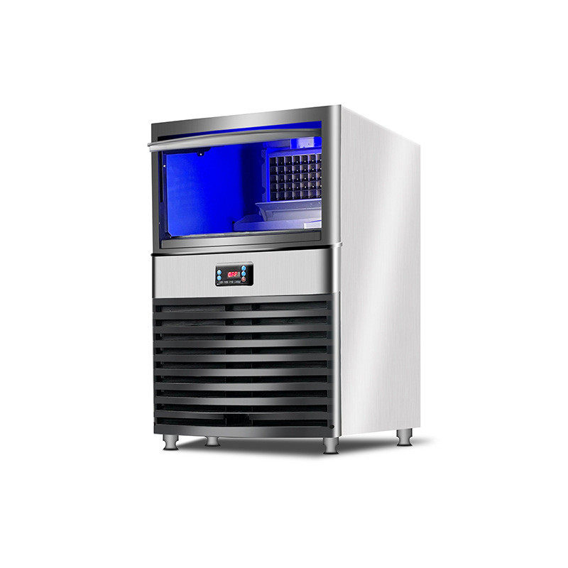 权诚小型商用制冰机大型奶茶店全自动风冷方冰块制作机酒吧桶装水,淘宝优惠券,粉丝福利购,淘宝优惠卷
