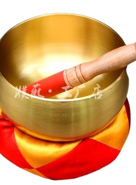 黄铜金钵批发工艺品碗转经钵佛音碗钵盂家居办公装饰礼品梵音