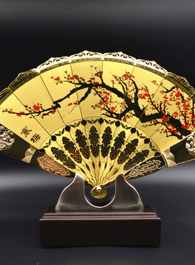 厂家直销工艺摆件现货发售厂家扇摆件金属货源