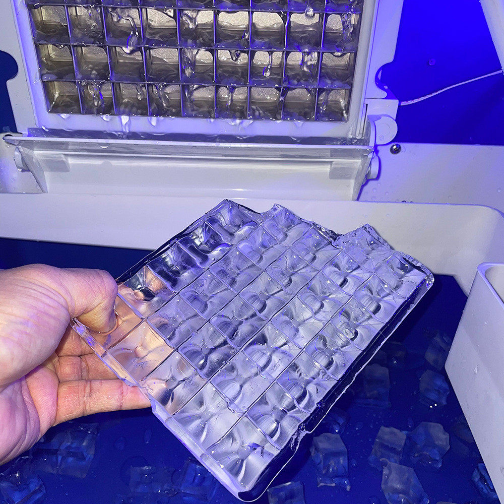 权诚小型商用制冰机大型奶茶店全自动风冷方冰块制作机酒吧桶装水,淘宝优惠券,粉丝福利购,淘宝优惠卷